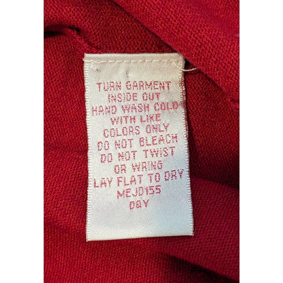 Derek Heart Women's M Red Studded Mini Dress 3/4 Sleeve Valentine's Sexy - Picture 7 of 8